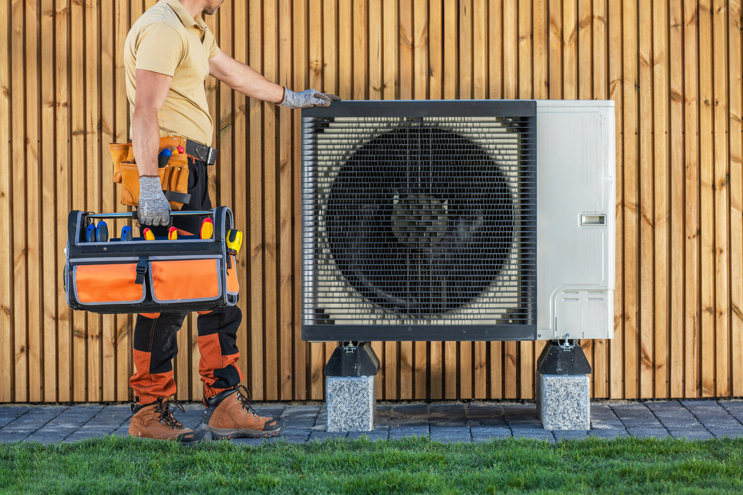 heat pump installation